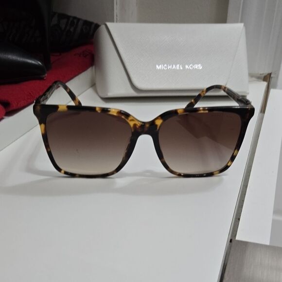 Michael Kors Brown Tortoise Sunglasses - Picture 3 of 4